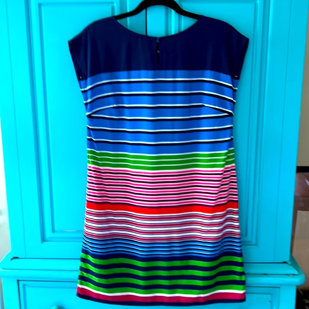 Striped Old Navy sheath dress